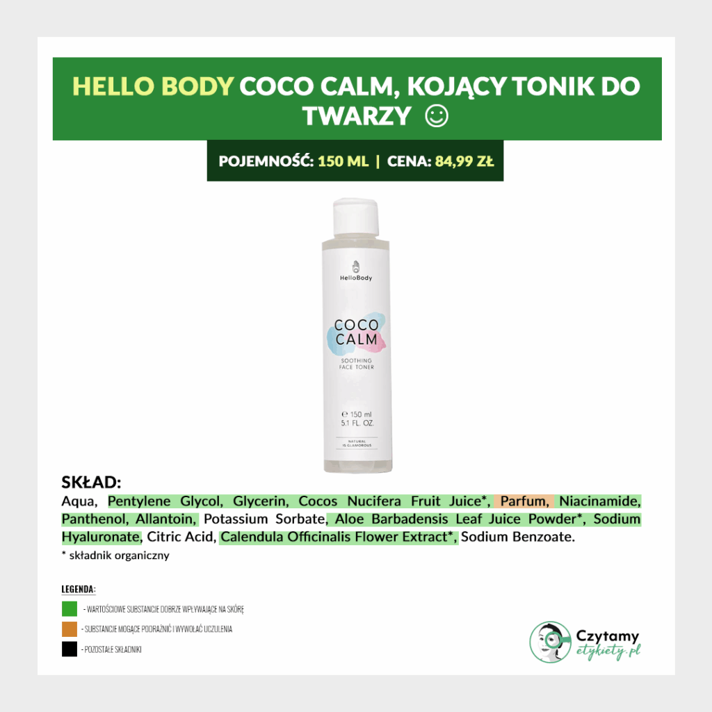 HelloBody Mini Analiza Seria COCO - Twarz 10 hellobody9