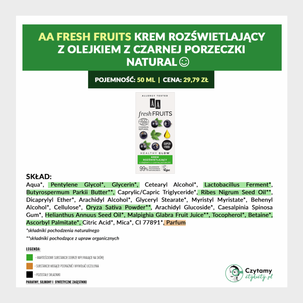 AA Super Fruits&Herbs – Mini Analiza 15 aa fresh fruits 6