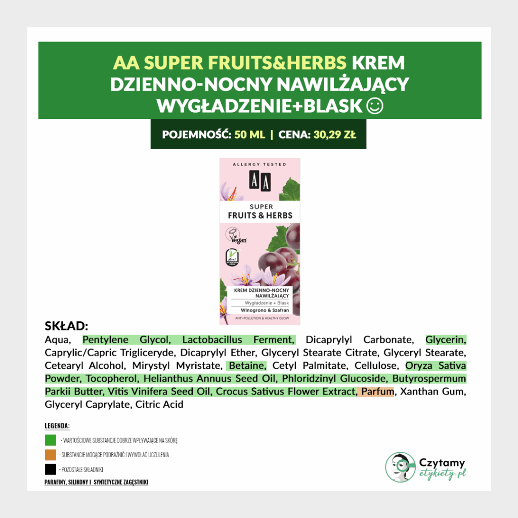 AA Super Fruits&Herbs – Mini Analiza 5 aa fruits and herbs 13
