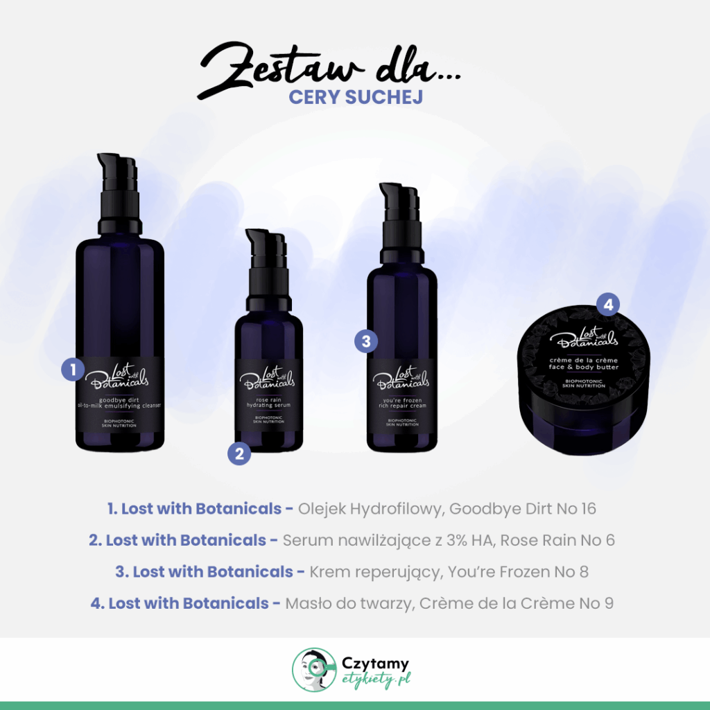 Uwaga! Super świeże kosmetyki Lost With Botanicals 19 lb zestaw2