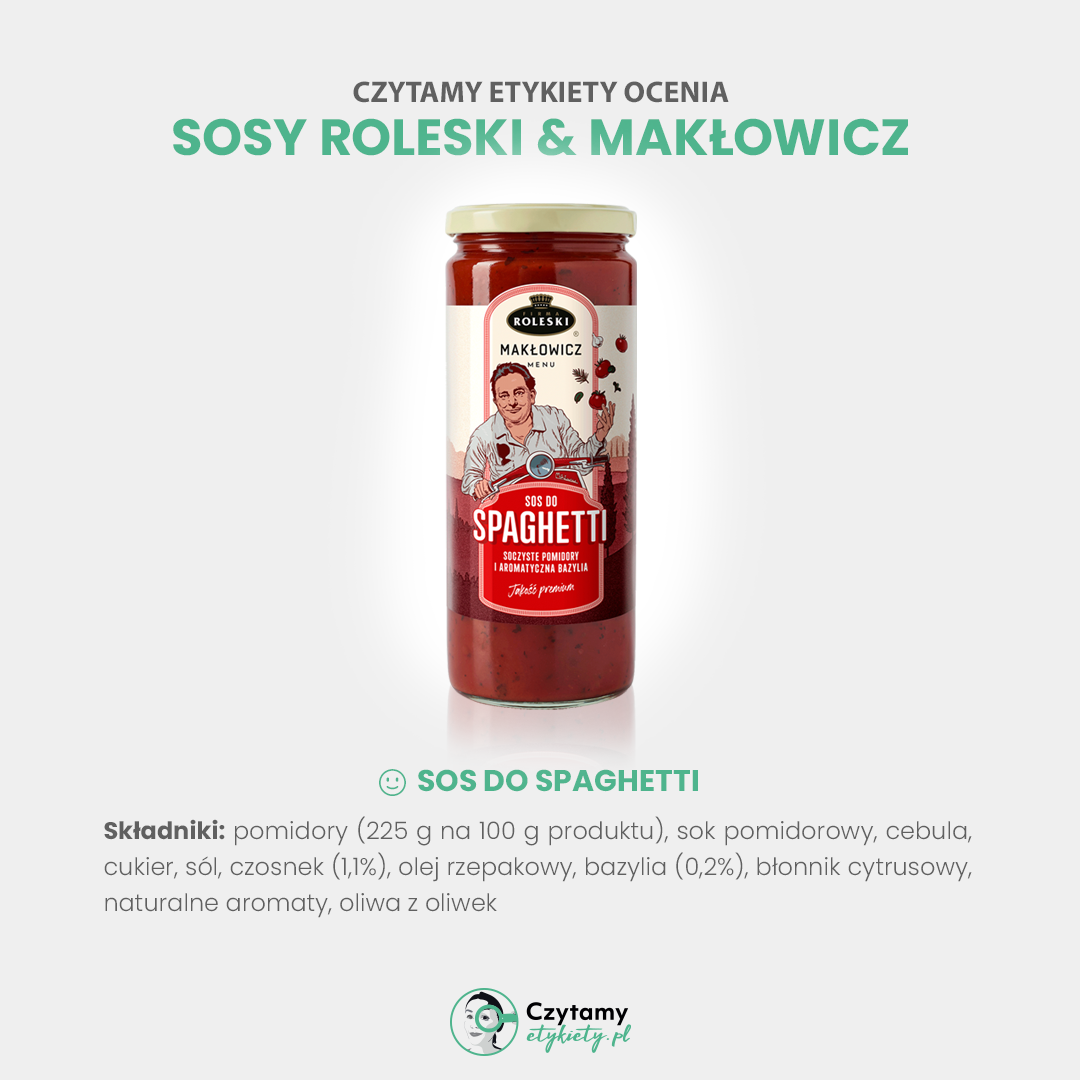 Mini analiza: sosy Roleski - Makłowicz 2 maklowicz2