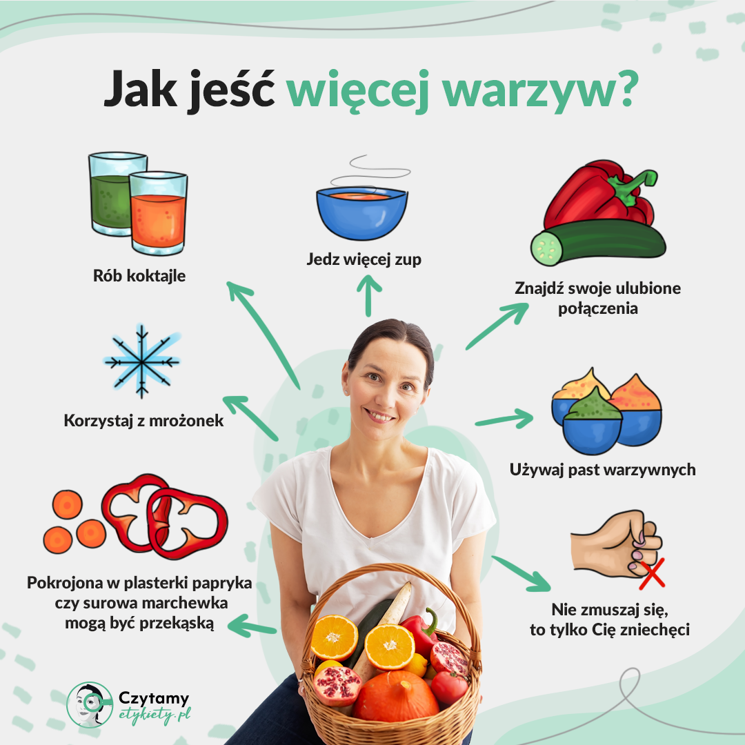 Jak jeść więcej warzyw? 2 warzywa
