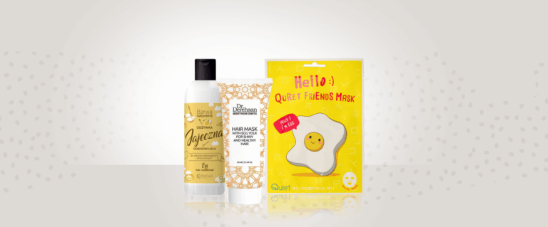 Jajka w pielęgnacji- produkty z jajkiem