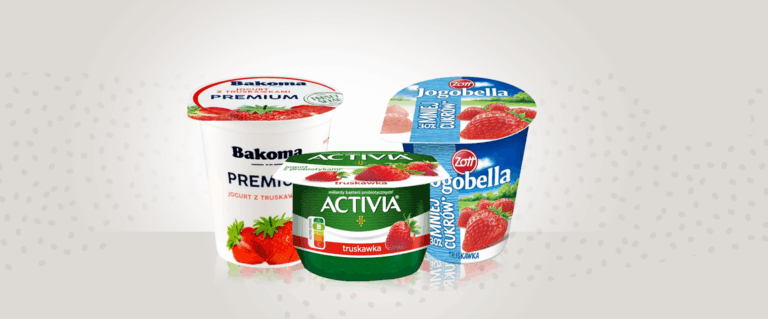 Jogurty truskawkowe – zestawienie