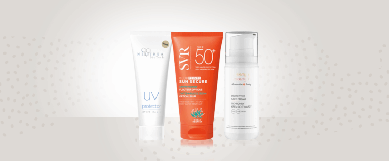 Kremy koloryzujące z filtrem