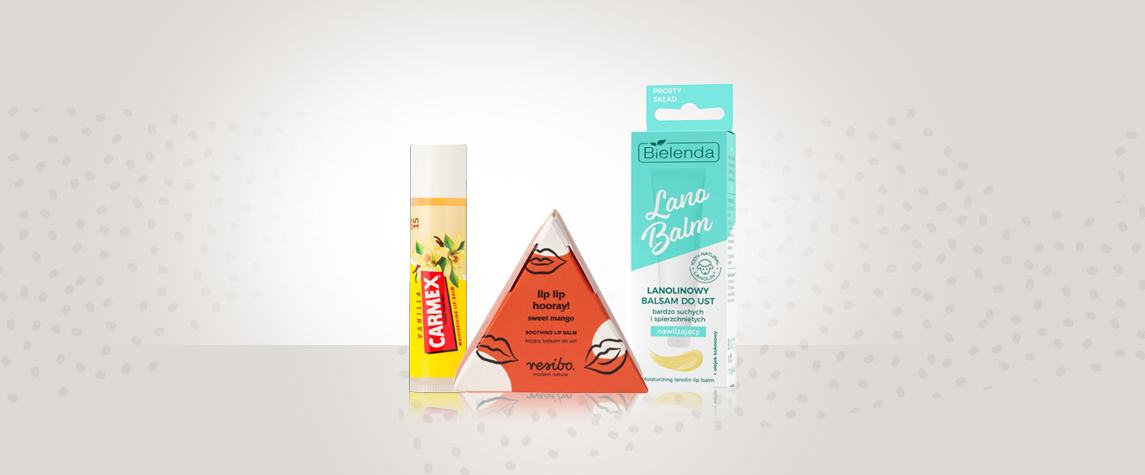 pomadki ochronne do ust