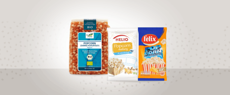 Popcorn – porównanie