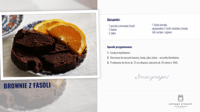 Brownie z fasoli