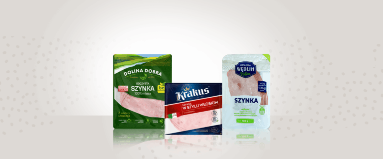 Szynki wieprzowe w plastrach