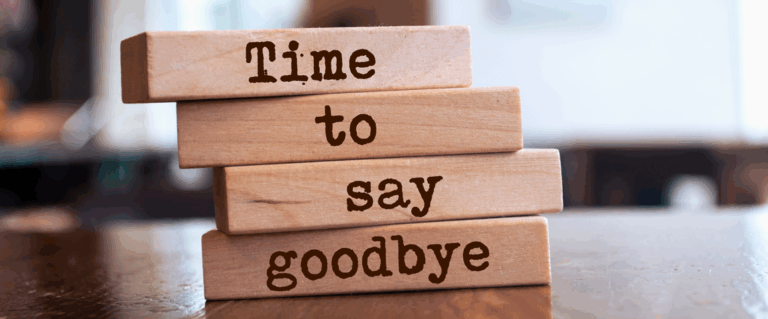 Czas się POŻEGNAĆ…