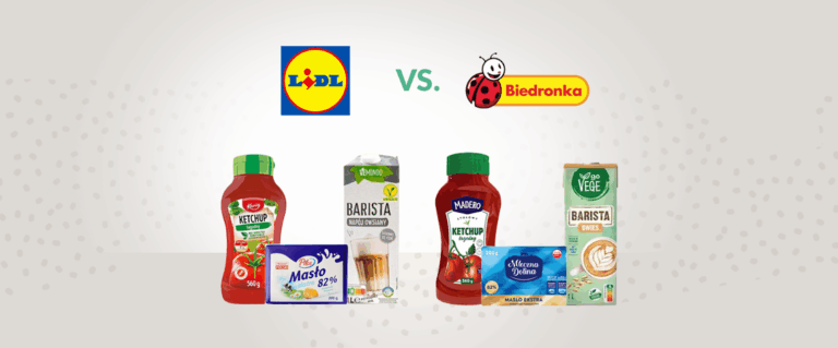 Lidl vs Biedronka – kto ma lepsze ceny i składy?
