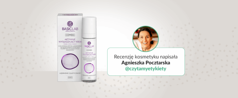 Aktywnie wygładzający krem na dzień z peptydem miedziowym od BasicLab