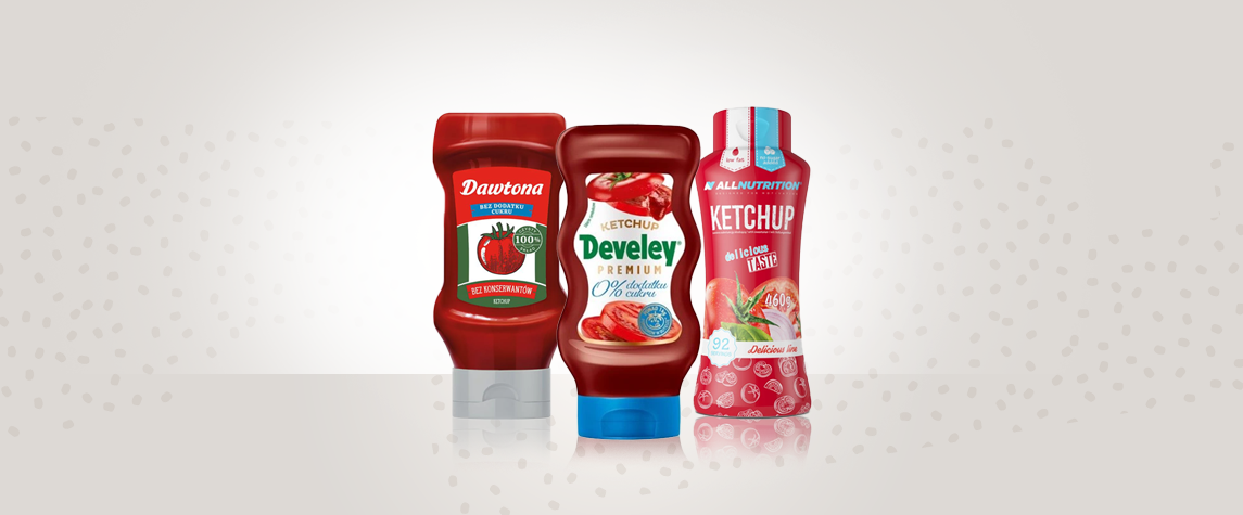 ketchup bez dodatku cukru