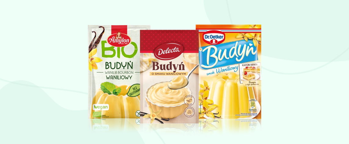 budyń waniliowy