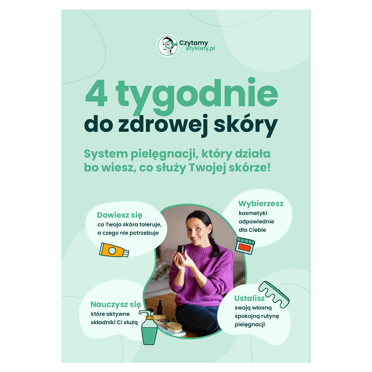 E-book: 4 TYGODNIE DO ZDROWEJ SKÓRY