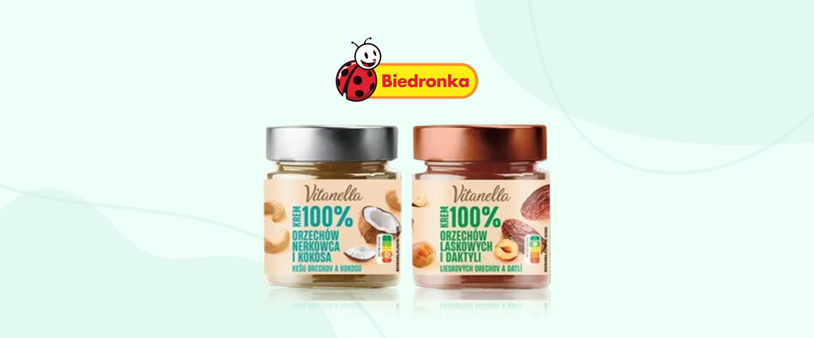 kremy orzechowe Vitanella