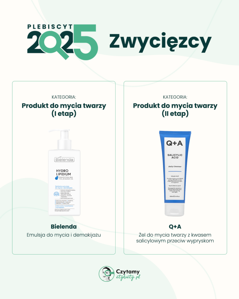 Zwycięzcy Plebiscytu Czytamy Etykiety 2025 16 mycie1 mycie2