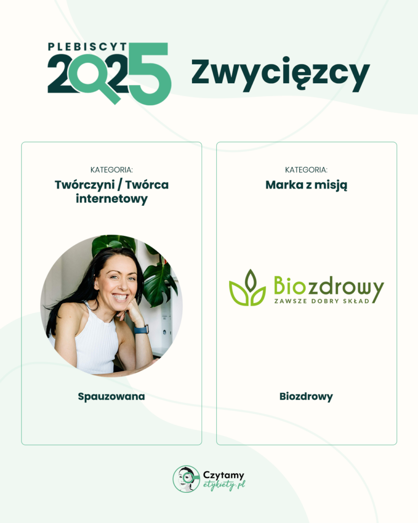 Zwycięzcy Plebiscytu Czytamy Etykiety 2025 13 tworca misja