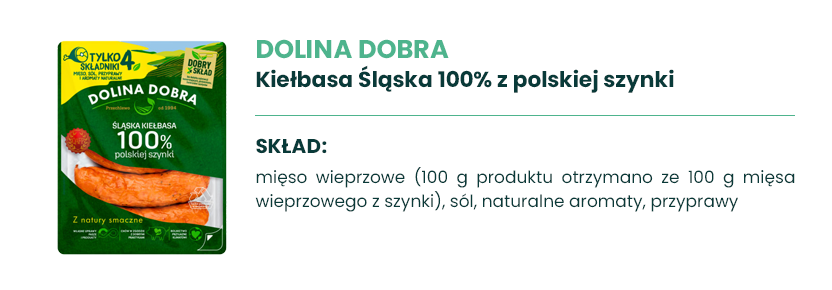Kiełbasa śląska Dolina Dobra: produkt miesiąca, który robi robotę na grillu! 2 Kiełbasa śląska Dolina Dobra