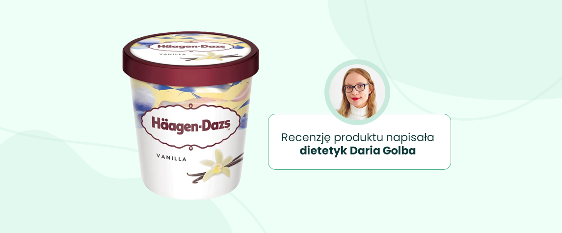 Lody waniliowe Häagen-Dazs