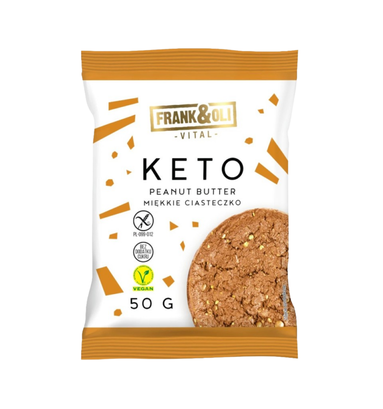 Miękkie ciasteczko orzechowe KETO Frank&Oli