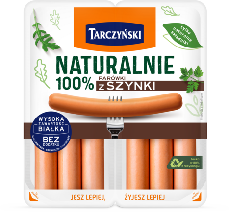 Polecane produkty 3 parówki z szynki
