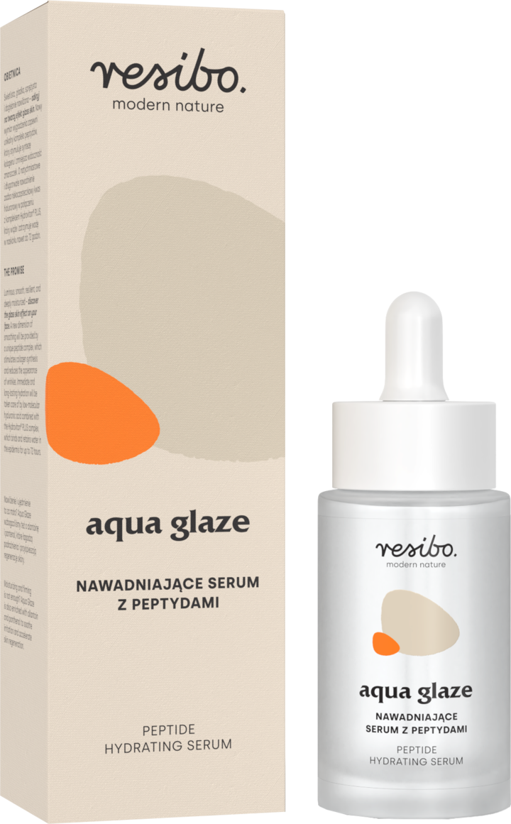 Resibo, Aqua Glaze, serum nawilżające z peptydami