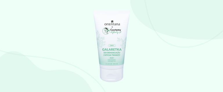 Jak czytać skład kosmetyku do mycia twarzy, krok po kroku na przykładzie Galaretki 2w1 CLEAN SKIN Orientana x Czytamy Etykiety.